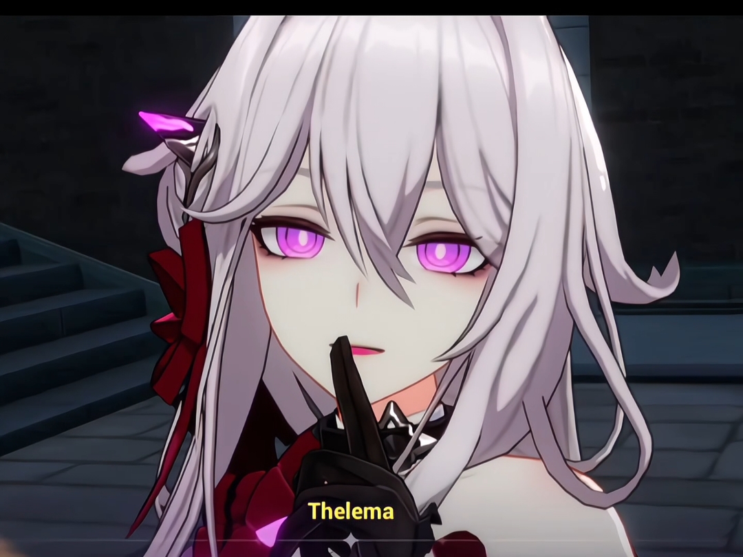 oi oi thelema-sama~ jelaskan padaku knp bisa ada luka baretan di situ 😭 #thelemahonkai #honkai #honkaiimpact3rd #ayangnya_onya 