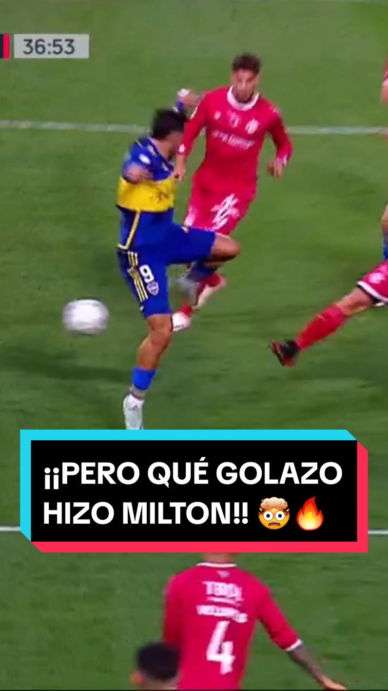 ¡A LO ZLATAN! 🙌🔥 Tremendo #golazo de taco de #Milton Gimenez para poner el empate de #Boca ante #Barracas  👉 Suscribite al #PackFutbol y mirá la #CopaDeLaLiga en #ESPNPremium  #TikTokDeportes #Bocajuniors #gol #Goles #Futbolargentino 