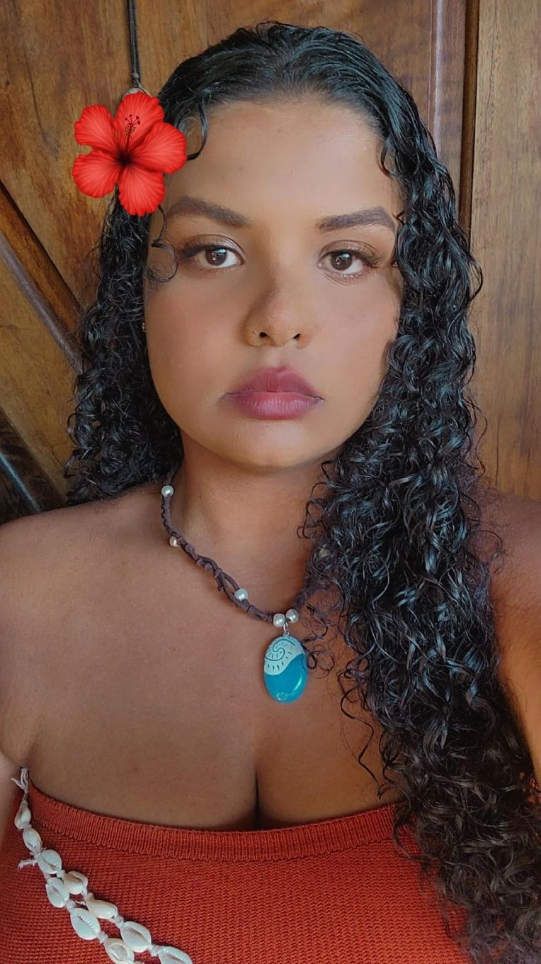 Moanaaaa vem ver vem ver #moana  #fantasiamoana #GRWM #arrumesecomigo 