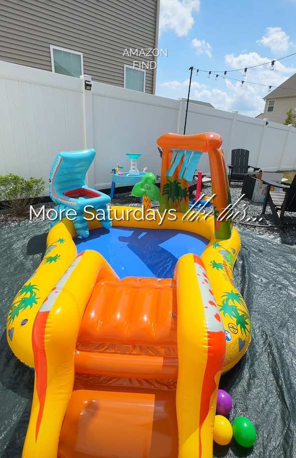 💦🦖Comment “Dino” below for direct link! 🦖💦#commissionablelink Looking for the ultimate summer fun for your kids? Check out this Intex Inflatable Dinosaur Play Center!  🌞🦖 It’s an outdoor playhouse and inflatable water park all in one, featuring a kiddie pool, slide, water sprayer, waterfall, and 6 colorful balls. 🌊🎈 Perfect for hours of outdoor play and keeping cool in the heat! 🏖️  #Affiliatelink #ad #earnscommission 🐊🌴 #SummerFun | #KidsPlay | #InflatableWaterPark | #OutdoorActivities | #FamilyFun | #WaterSlide | #KiddiePool | #DinosaurLovers | #BackyardPlay | #CoolOff @Intex Pools @Amazon Influencer Program 