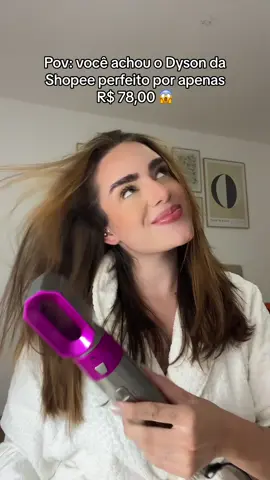 Link do produto nos destaques da minha rede vizinha 🚨 #fy #foryou #viral #dyson #dysonhair #cabelo #hair #dica 