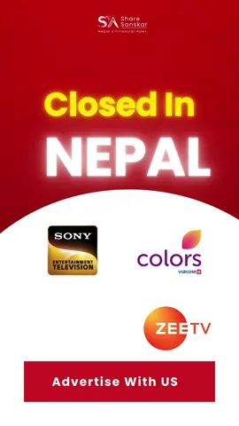 Indian television networks have stopped broadcasting their channels in Nepal after not receiving nearly NRs 1 Arba in payments.  #sharesanskar #nepalnow #tiktoknepal #fyp #fyppage #viral 