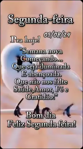 #BOMDIAAAAA BOA SEMANA 