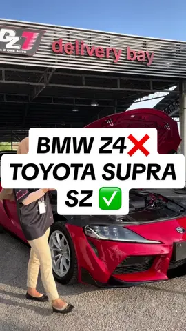 Toyota Supra SZ . Nak masuk minang mai laa rogerr akak 🤙🏻 #toyotasupra #supramk5 #toyota #recondcarmalaysia #recondcarutara #deezoneauto #akakrecond 