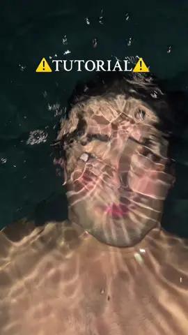 TUTORIAL IS HERE. #underwater #holdyourbreath #tiktokviral #blowthisup #tutorial #DIY #followformore 