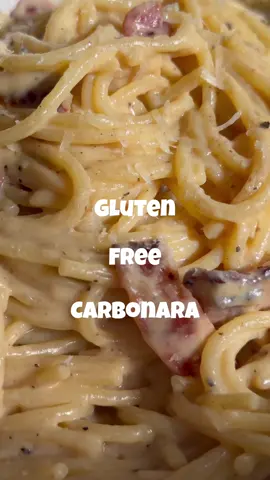 Did somebody say? New series 😌 Gluten free Carbonara is one of my favourite pastas so it obviously had to be the first cab off the rank #glutenfree #pasta #carbonara 