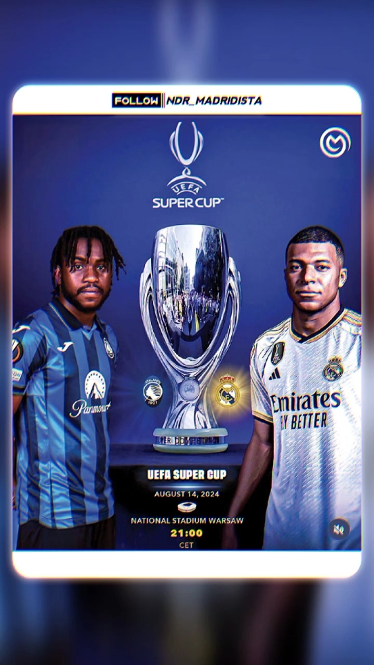 Debut Pertama Kylian Mbappe Di Final UEFA Super Cup 🐢🇫🇷 #realmadridfc#atalanta#madridistas#uefasupercup#fypシ゚viral#kylianmbappé#CapCut#fypage 