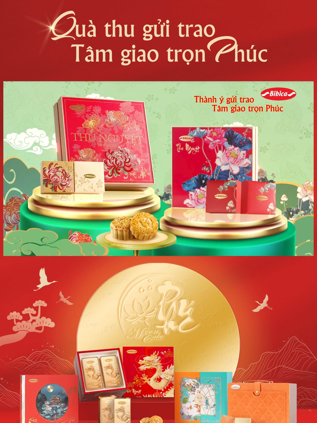 Thu Nguyệt Hoa Cúc - Hoa Sen  Thành ý gửi trao - Tâm giao trọn Phúc  #tettrungthu2024 #banhtrungthubibica #hopquatrungthu #quabieutrungthu #quathuguitrao #tamgiaotronphuc