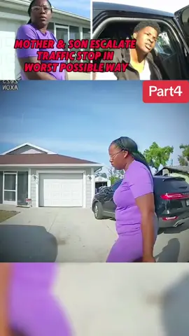 Mother & Son Escalate Traffic Stop In Worst Possible Way #part4 #cops #viral #flypシ #usa🇺🇸 #policeofficer #police #lawenforcement #viralvideo #usa #arrested 