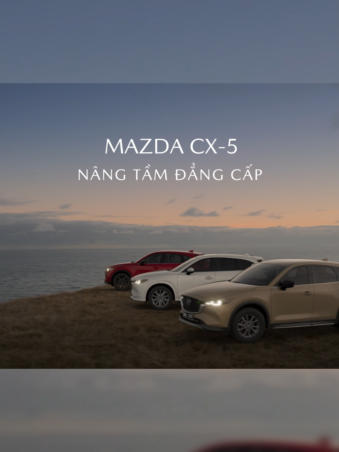 MAZDA CX-5 | NÂNG TẦM ĐẲNG CẤP Chinh phục những hành trình tuyệt vời cùng mẫu xe SUV thế hệ mới - Mazda CX-5 và trải nghiệm phong cách lái Jinba Ittai độc đáo của thương hiệu. ✅ Ngôn ngữ thiết kế mỹ thuật Kodo Artful Design lay động mọi giác quan; ✅ Khoang nội thất tiện nghi và sang trọng; ✅ Khả năng vận hành mạnh mẽ với hệ thống công nghệ SkyActiv; Mazda CX-5 mang lại cảm giác lái đầy hứng khởi trên mỗi hành trình. #Mazda #MazdaVietNam #MazdaCX5 #CX5