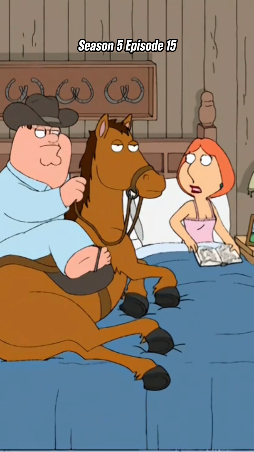 Graceful horse 😂 #shorts #familyguy #petergriffin #loisgriffin 