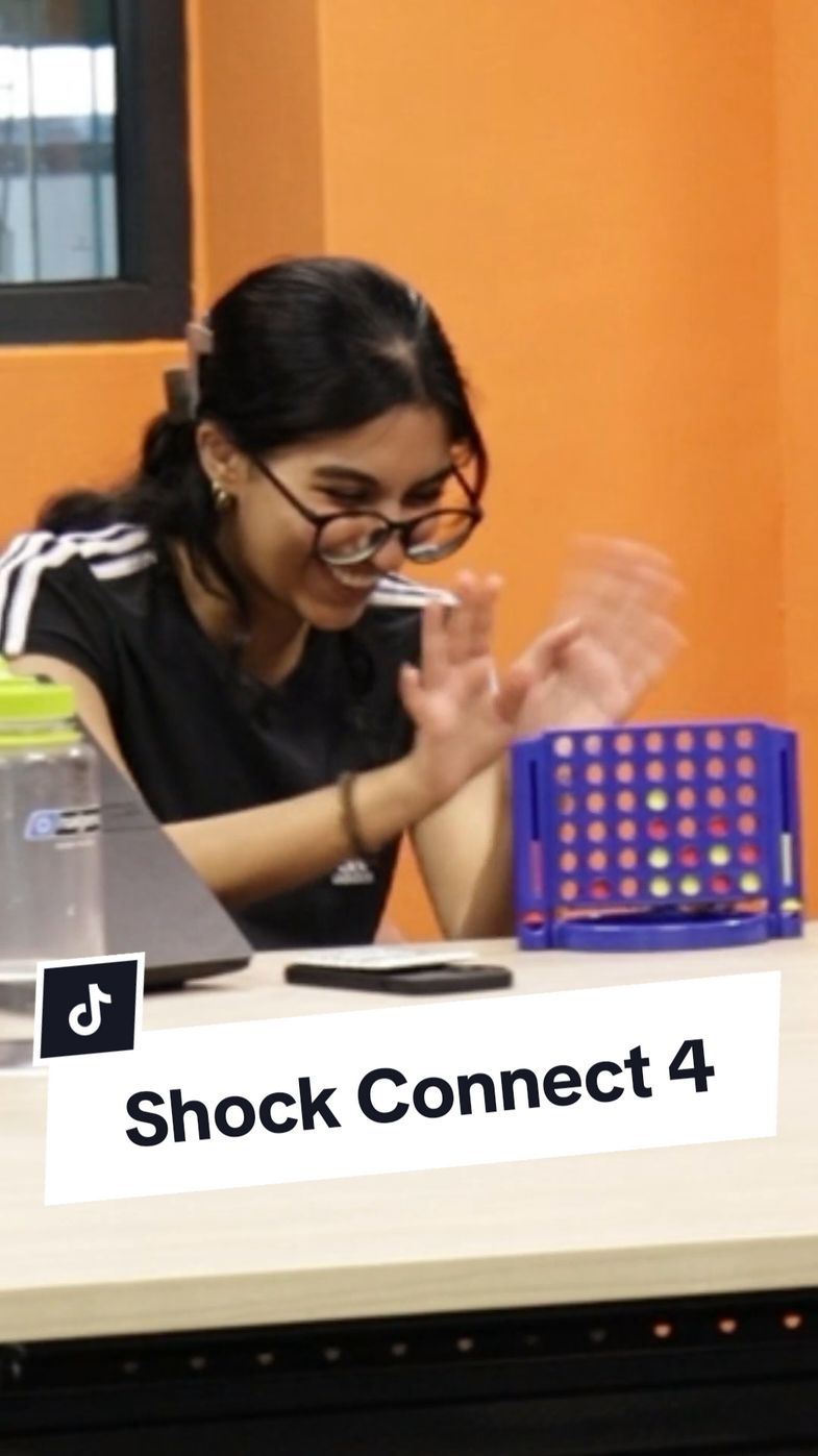 ⚡️Shock Connect 4 with Strangers in a Library!⚡️ #fyp #xyzbca #aimrun #tiktok 