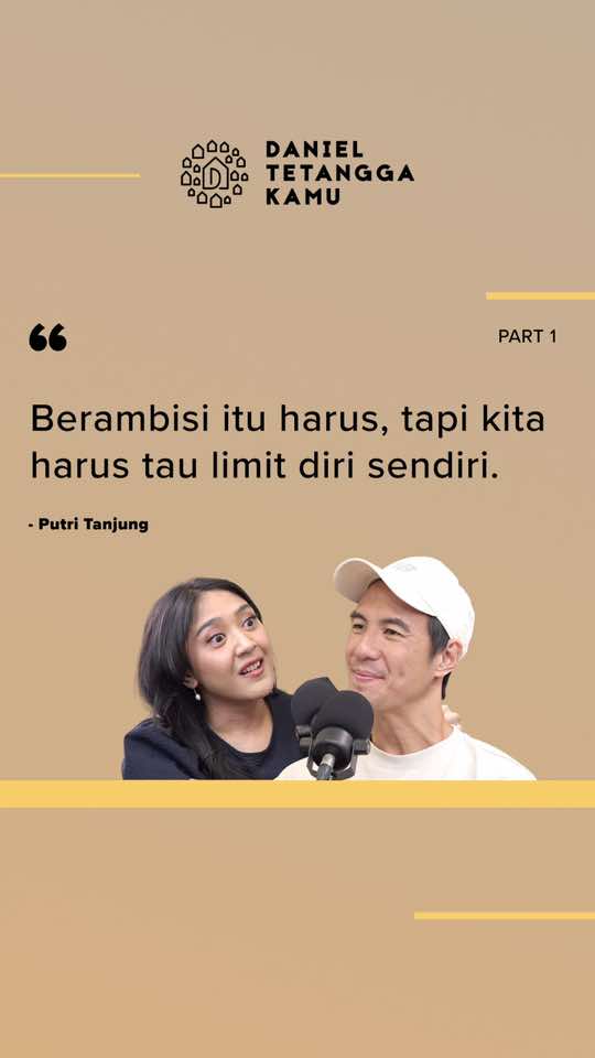 Well said🙌🏻 @Putri Tanjung  Obrolan fullnya langsung check YouTube @danielmanantanetwork yaa🙌🏻 #danieltetanggakamu #danielmanantanetwork #putritanjung