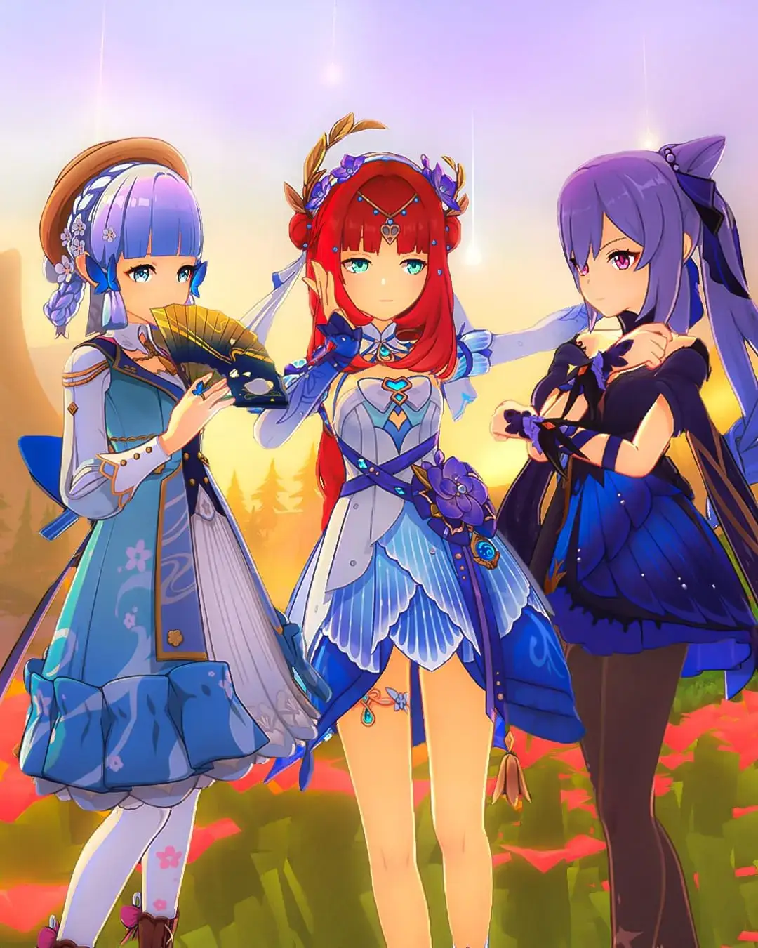 #GenshinImpact #genshinedit #meme #aether #kamisatoayaka #keqing #nilou #natlan #fyp #foryou sc :_hanachirusato