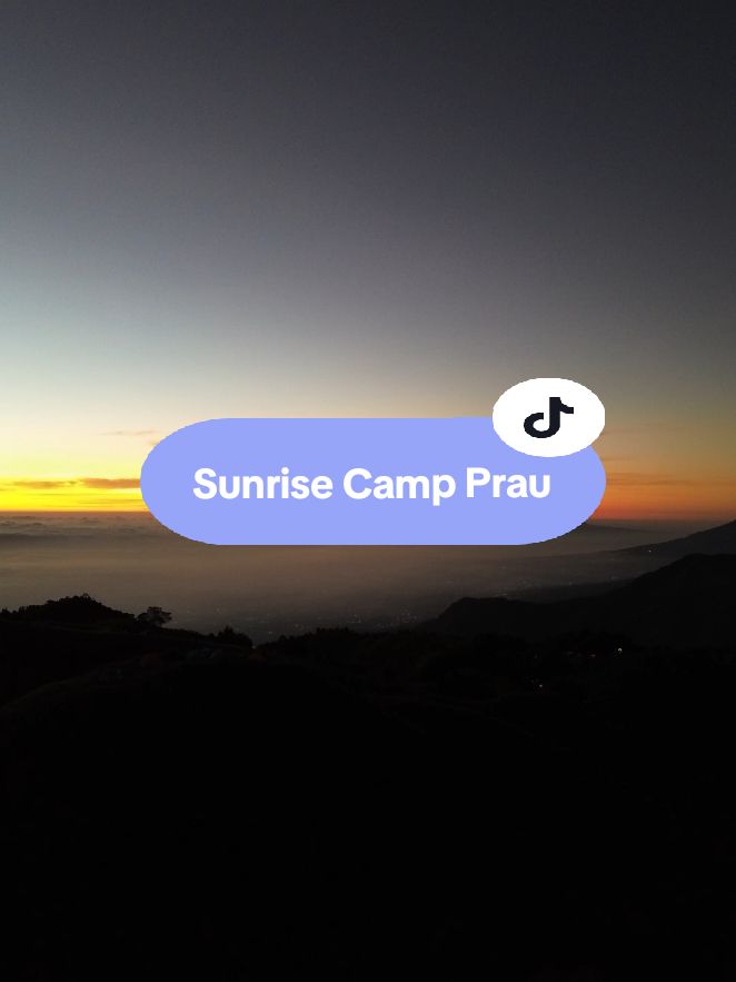 #sunrise #gunungindonesia #praumountain #prau #pendakigunung #fyp #sunrisecampprau #satuatapadventure #view 