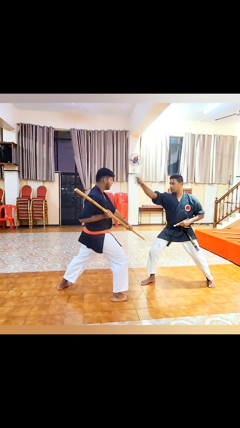 Matayoshi Kobudo kumite Sai vs Bo🥋#mru🇲🇺 #okinawa #karate #shorinryu #weapon #kobudo #matayoshi #for #foryou #foryoupageofficiall #mma #UFC #martialarts #martialartist #kata #kumite#kama #nunchaku #tonfa #motivation #abs #workout #olimpics #sai #students #davcollege #search #viral #wushu #kungfu #boxing #kickboxing #kravmaga #best #popular #sensei #blackbelt #taekwondo 