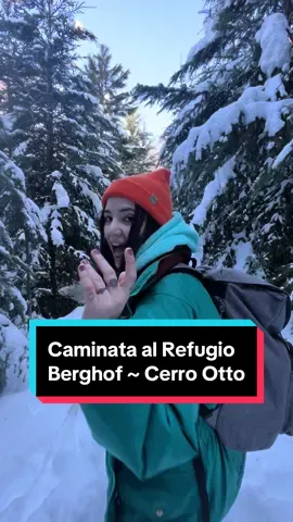 Caminata a Refugio Berghof 🌲 ~ y el temon de fondo es de @kiyo.velador 🫶🏻💜 ⚠️ Importante ser prudentes si van a hacer caminatas en cualquier época del año. ❄️Escuchamos una cantidad de accidentes x tomarse livianamente el trekking y son zonas que requieren atención, estado, previa, información. ❌No se manden solos sin conocer, que vean un video de alguien ahí no quiere decir que sea apto para todo el mundo. ‼️Infórmense en los entes oficiales, consulten que ELLOS son los que saben y hagan el Registro de trekking cuando salgan a la montaña 🏔️  👉CLUB ANDINO @club_andino_bariloche  👉Y @parquenacionalnahuelhuapi  Son cuentas OFICIALES para informarse, no sigan cualquier VIDEITO de cualquier cuenta, que suba esto para compartir no quiere decir que se puedan guiar solo con esto, tomen su responsabilidad que somos adultos🙏🏻  Yo lo hice con gente que ya había ido (mis tíos 💕) sino sola no me mandó sin conocer.  Solo eso ✨ #cerrootto #refuguoberghof #trekking #bariloche #barilochetrekking #caminata #invierno #patagoniaargentina 