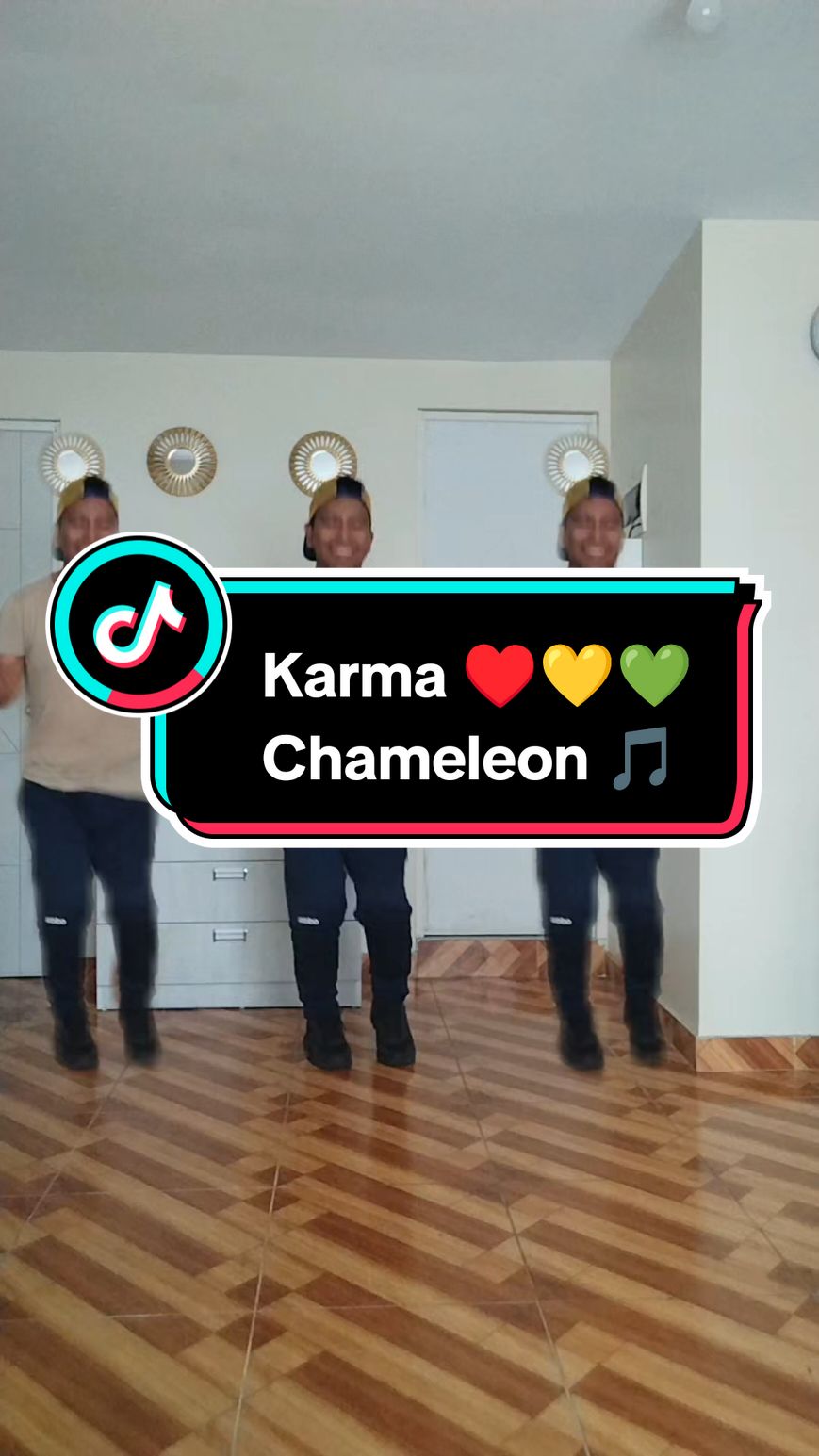 ✌🏽🙂 Que tengan una excelente semana ♥️💛💚#karmachameleon #cultureclub #redgoldandgreen  #80s #pop #amoralbaile #coreografias 