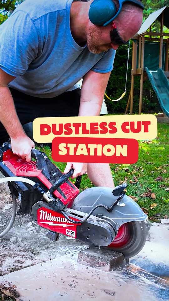 Set up the ultimate cutting station with ease! Our MX FUEL™ 14” Cut-Off Saw with RAPID STOP™ offers gas-like power with zero gas hassles. Featuring the POWERSTATE™ Brushless Motor, it cuts through tough materials like concrete and rebar with push-button start, eliminating pull start frustrations. Enhanced safety with RAPID STOP™ and ONE KEY™ compatibility for tracking and managing your gear. Pair it with our MX FUEL™ Portable Battery Extension for lighter, fatigue-free operation, and the M18™ SWITCH TANK™ Backpack Water Supply for seamless, adjustable water flow during cuts. Elevate your job site efficiency and safety! #MilwaukeeTool #CuttingStation #MXFUEL @Milwaukee Tool 