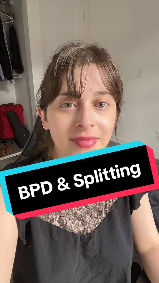 My #bpdrecovery includes learning how to manage splitting so i dont take it out on other ppl (or myself). #splittinginbpd #borderlinepersonality #bpdtiktok #bpd