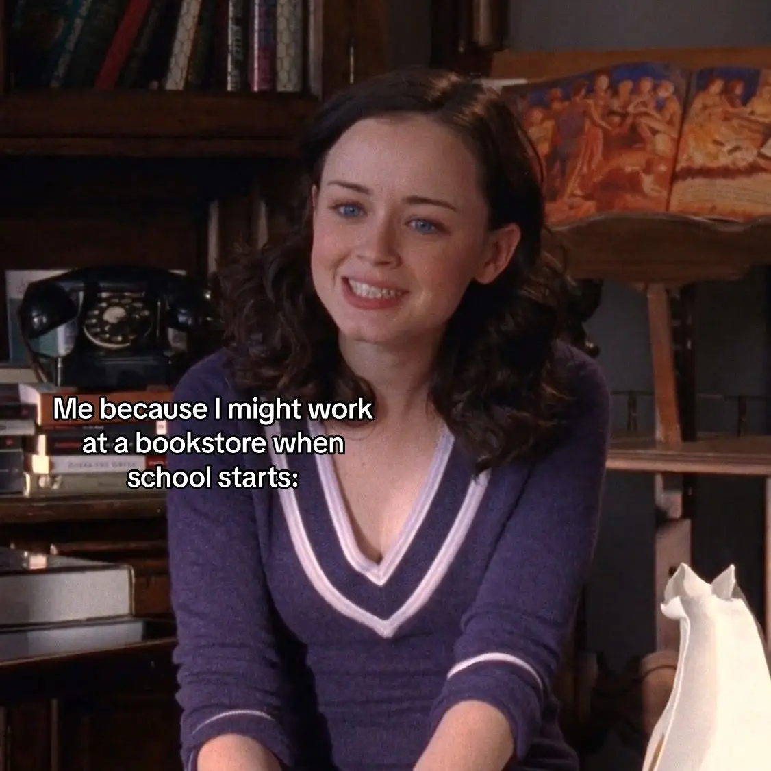 #foryoupage #rorygilmore #relatable #fypシ゚ #booksrorys #gilmoregirls #foryourpage 