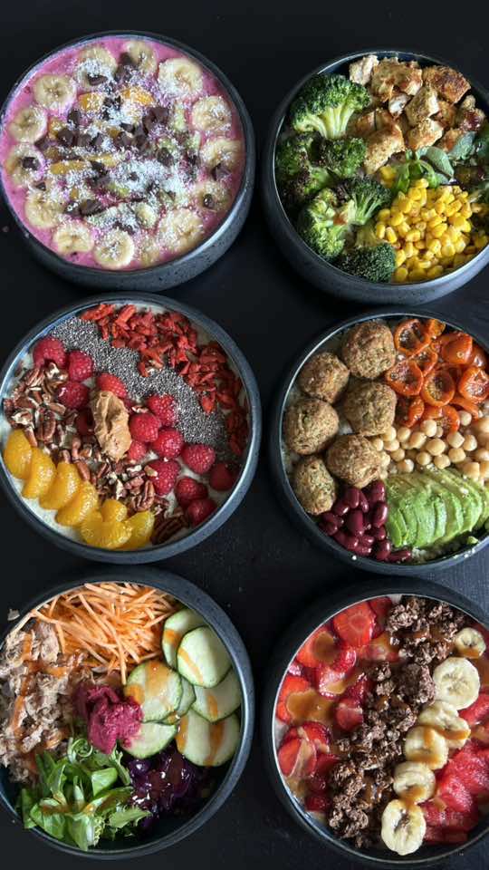 Current protein bowls rotation 🔄 🥗#gymfood#healthyrecipes#lunchideas#recipes#GymLife#cookwithme 