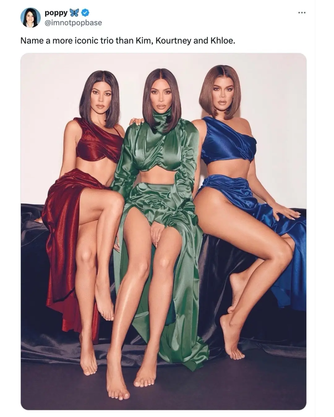 well that was an easy one. what's your iconic trio? #DryIdea #dryhumor #tacobell #kardashians 