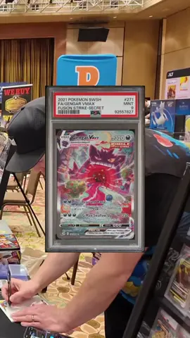 Big trade-ins for my Gengar Vmax PSA 10! #pokemoncards #pokemonvendor #pokemontcg #cardshow #gengar 