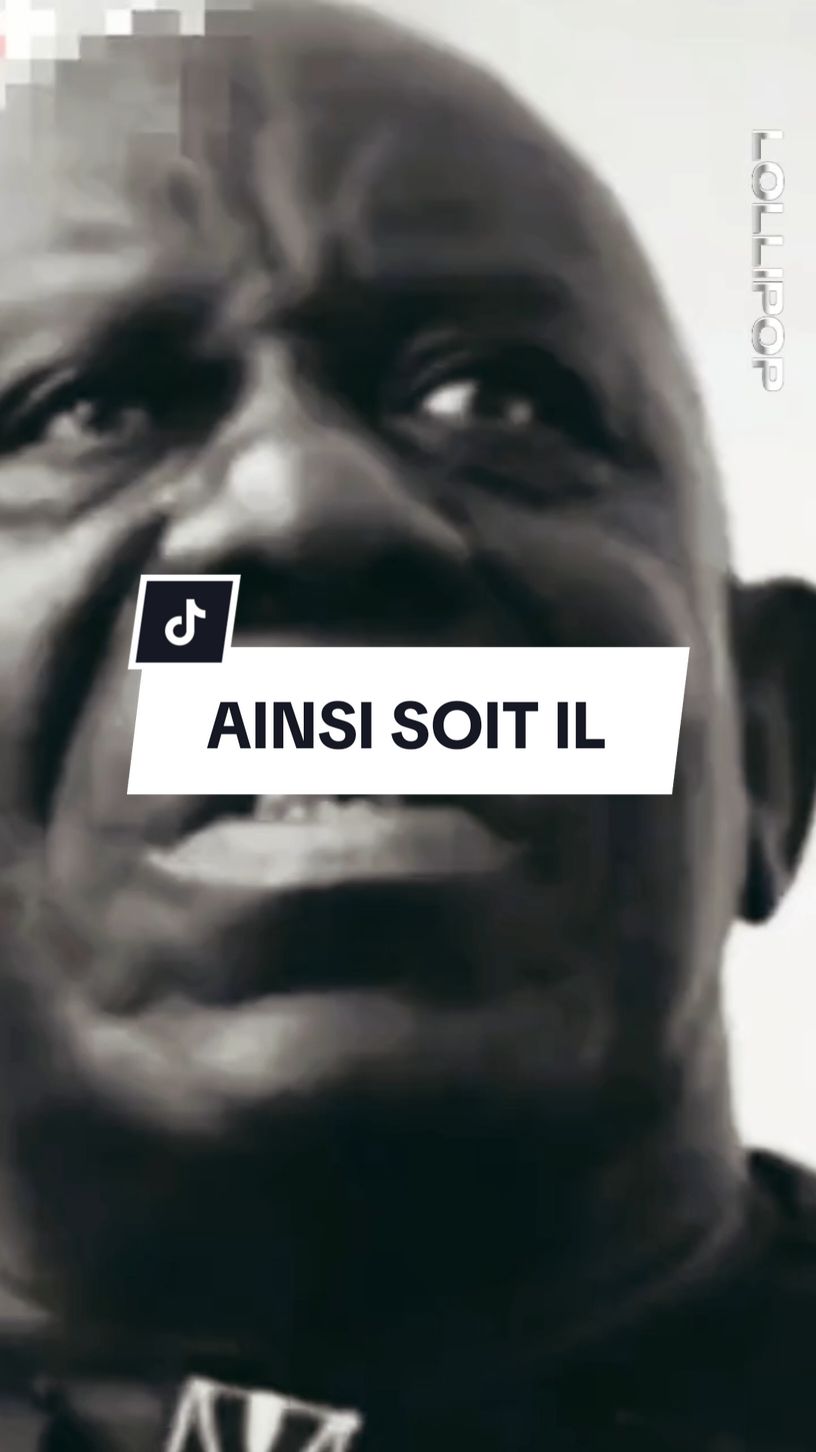 AINSI SOIT IL .