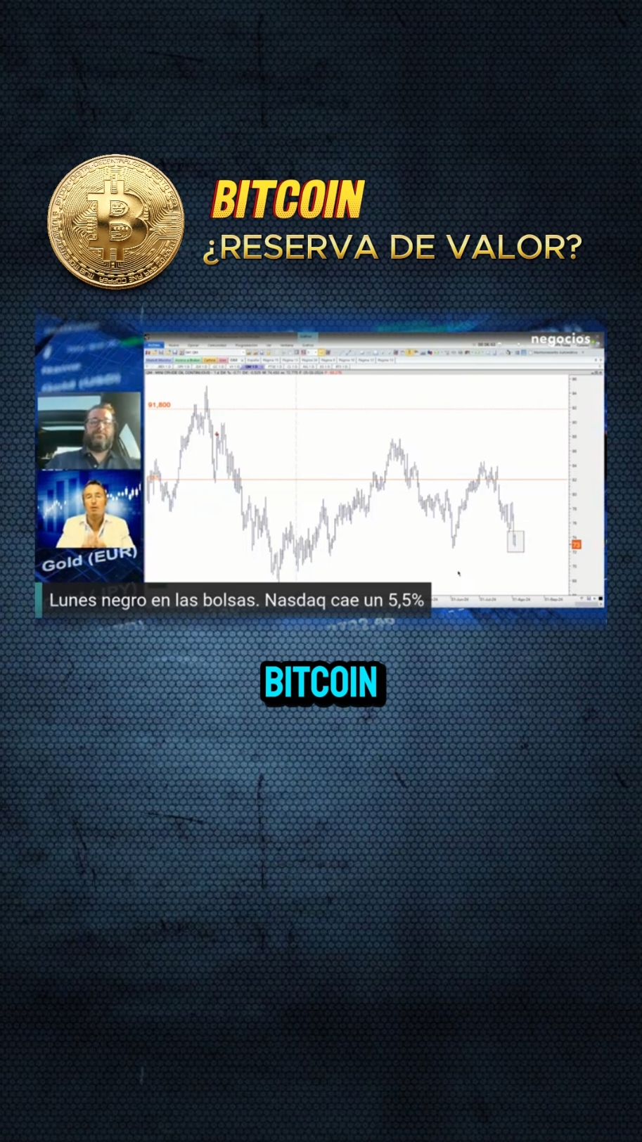 Bitcoin será una reserva de valor o es un caballo de Troya? #btc #bitcoin 