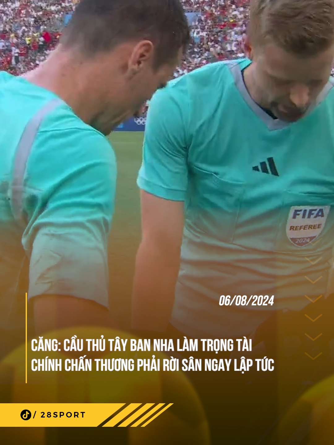 Tình huống hy hữu diễn ra trên sân #theanh28 #28sport #theanh28sport #sports #sportsontiktok #football #footballtiktok #footballedit #bongda #olympics #morocco #spain