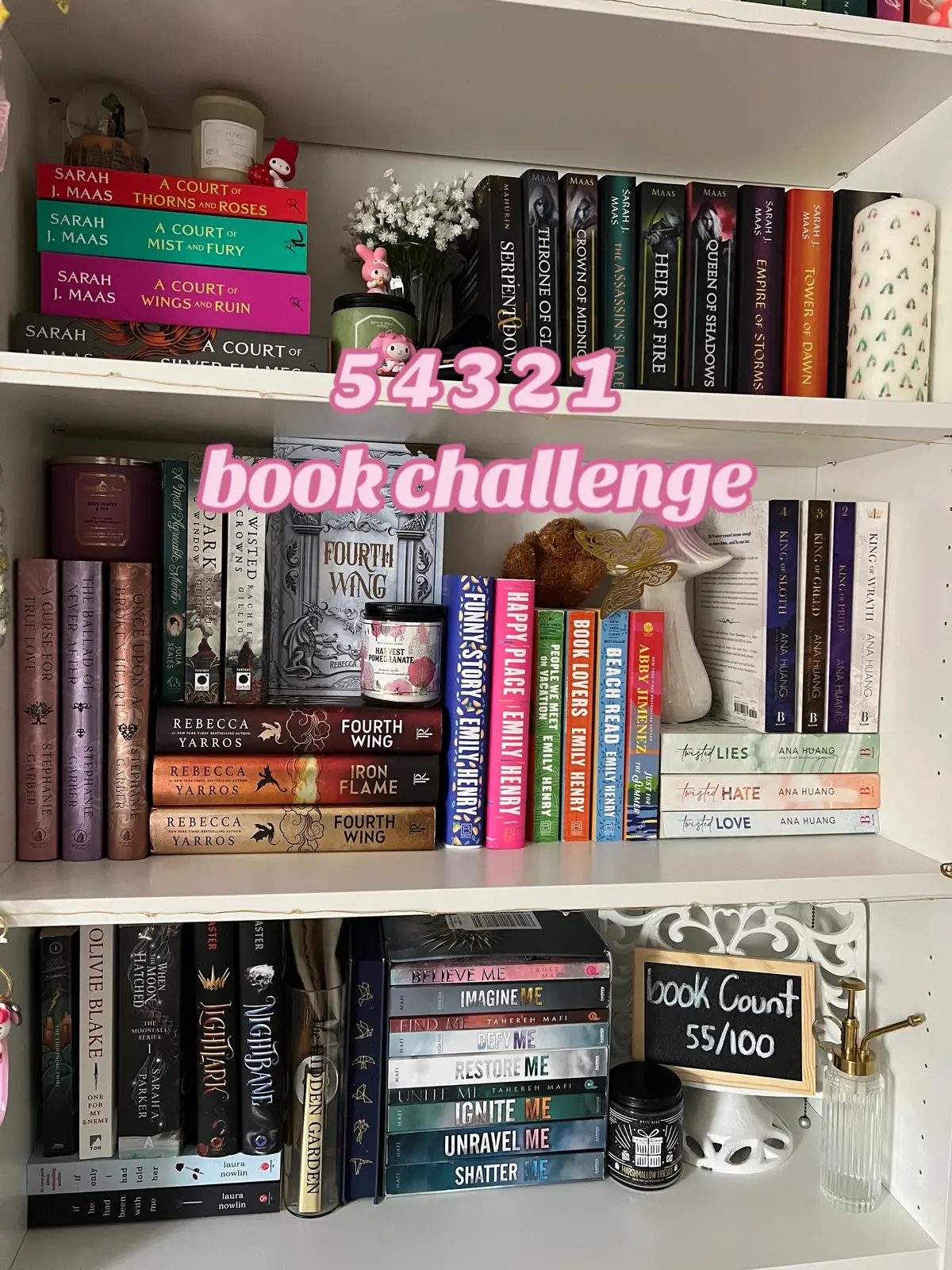 the way all these books besides those on my tbr were 5 stars for me 🤭  #bookworm #fypシ゚viral #bookish #booksbooksbooks #bookchallenge #onceuponabrokenheart #acomaf #emilyhenry #tracydeonn #anahuang #laurenasher #abbyjimenez 