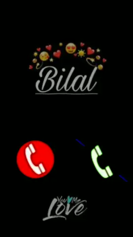 Bilal #iphone #NameRington #mobile 