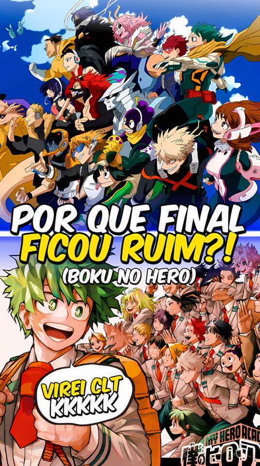 Por que Final de Boku no Hero ficou Ruim? 🤔❌ #anime #myheroacademia #bnha #mha #timetrendsxx #deku 