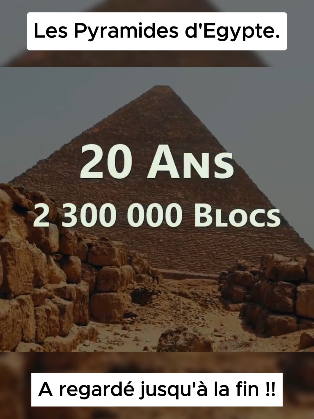 Les Pyramides d'Egypte #histoire #egypte #pyramide #decouverte #science #reportage