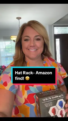 Much needed gat rack!! We loooovee hats, and this hat rack is super simple! It was easy to hang up. Where are my fellow hat folks?!?!  #hats #hatrack #organizedhome #organization  #roommakeover #hatson 👏