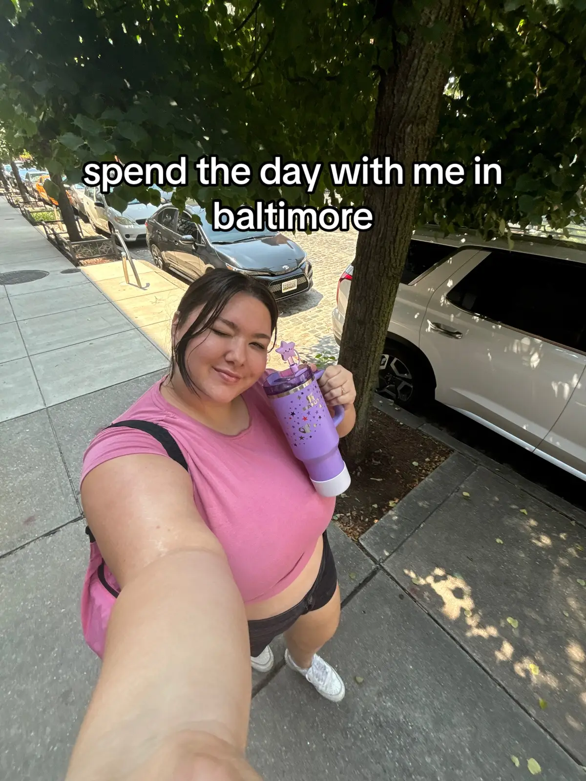 lots of walking but super fun, ty to my man for funding my coffee, cookies and salad 🫶🏻 #baltimore #fellspoint #Vlog #books #Lifestyle #coffee #shoplocal #fyp #viral #foryou 
