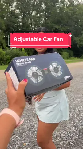 ONLY $9 Adjustable Car Backseat Fan 1 #vehiclefan #fanforcars #greatgiftideas #backseatfan 