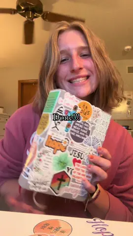 one of the cutest things ive done | reading the Bible can be cute, fun, and aesthetic too!! | #bible #jesus #stickers 