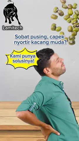 Dengan L-ion, sobat tidak perlu sortir kacang muda lagi , karena👇 1.  Kacang akan kering pada sendirinya. 2. Kacang muda tidak akan menular. L-ion Lamitech 💪 GRATIS KONSULTASI, hubungi kami 👇 Shopee: Lamitech Indonesia WA: 0816870870 #nutrisilamitech #tauge #toge #kacanghijau #kacanghijaulamitech #supplierkacanghijau #nutrisitauge #nutrisitaugeterbaik 