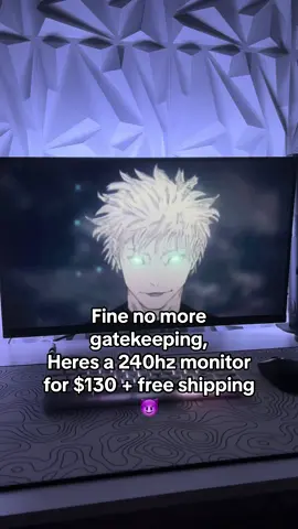 how much aura did I gain? #zedge #monitor #setup #tecktok #tiktokshopdeals #fypppp 