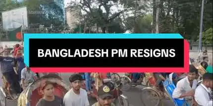 #Bangladesh’s #primeminister has #resigned and #fled the #country, after #weeks of #protests against a quota #system for #government #jobsdescended into #violence and #grew into a broader #challenge to her 15-year rule. | via AP #SunStarWorldNews #AllYouNeedToKnow