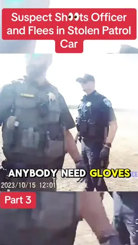 Suspect Sh👀ts Officer and Flees in Stolen Patrol Car #cops #copsoftiktok #policeofficer #lawenforcement #police #foryou 