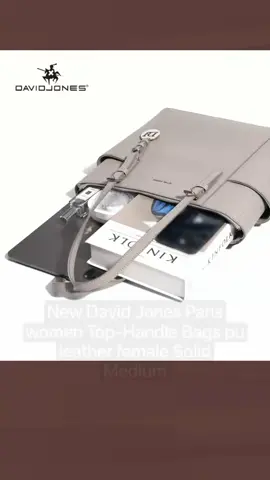 New David Jones Paris women Top-Handle Bags pu leather female Solid Medium bag CM6902-PH Only ₱1,144.00 - 1,254.00! #davidjonesbags #bags #fyp #affiliatemarketing #newaffiliate 