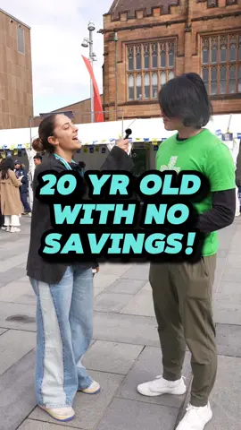 Age 21 with no savings 💰 #streetinterview #interview #savings #australia #property #sydney #money #agevssavings