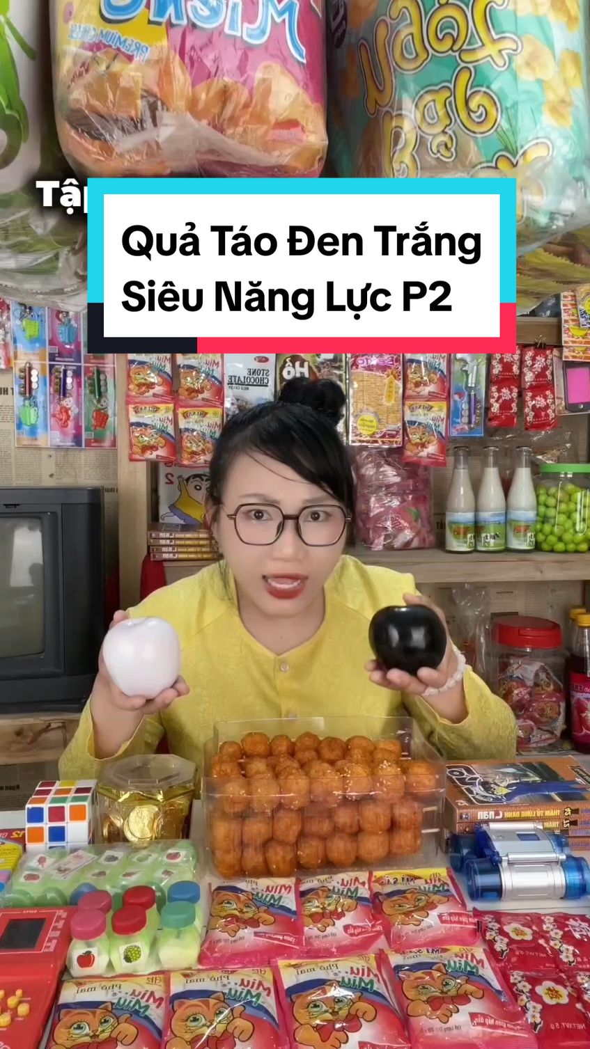 Quả Táo Đen Trắng Siêu Năng Lực - Tập 2 #cantinbaton #comtuoitho #pov #vtvcab 