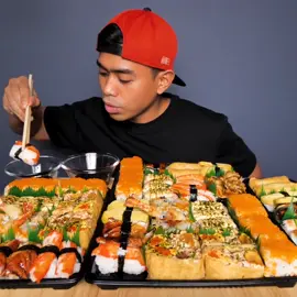 Mukbang 100 sushi tei pake saos samyang 🍣‼️  (Yt:Tanboy Kun) #tanboykun #sushitei #makanbanyak #sushi #bikinngiler #saossamyang #fyp #mukbangvideo #mukbangasmr #tanboykunmukbang #mukbangeatingshow #mukbangindonesia 