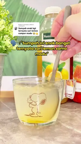 Replying to @inisaya_widia Bener banget! Enak buat lho legain tenggorokan dan jaga kekebalan tubuh! Yuk konsumsi juga 🍋🍯 #nutrifarm #maduhutan #sarilemon #lemonmurni #honeylemon #lemonmadu #madulemon #tenggorokan #minumanhangat #resepminuman 