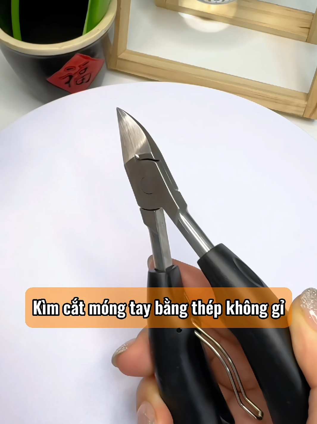 Kìm cắt móng tay đặc biệt của Đức chuyên dùng cho rãnh móng, mỏ nhọn, mỏ đại bàng, kìm mũi xiên, bộ ngón chân, bấm móng tay gia dụng, bấm móng chân mọc quặp!! #kimcatmongtay #kimcatmong #tienich #thietthuc #jizonguyen 