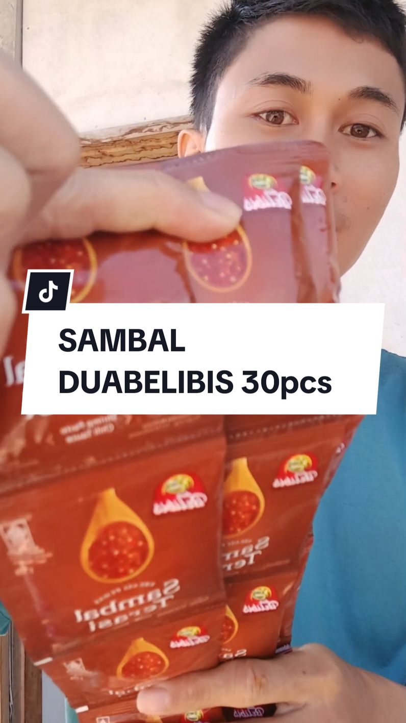 Sambal Duabelibis 30 Pcs Promo jadi 17 rb an  #sambalduabelibis #duabelibis 